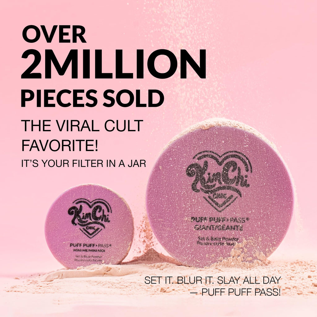 KimChiChic Beauty Puff Puff Pass Set & Bake Loose Setting Powder Makeup