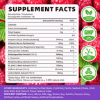 YXSW Saffron Gummies, Saffron Supplements for Kids & Adults with Ashwagandha, L-Theanine, Lemon Balm, Vitamin D3, B6, Magnesium & Zinc - Support Focus, Relaxation, Raspberry Flavor, 120 Count