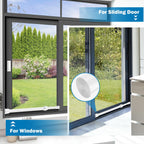 Artoshin 6 Pack Window Security Bar Adjustable Sliding Lock Security Stick for Rubber Tips, Adjustable Sliding Glass Door Lock Bars 15.7''-27.5'' Window Safety Lock Bar (16" to 28"-6Pcs)