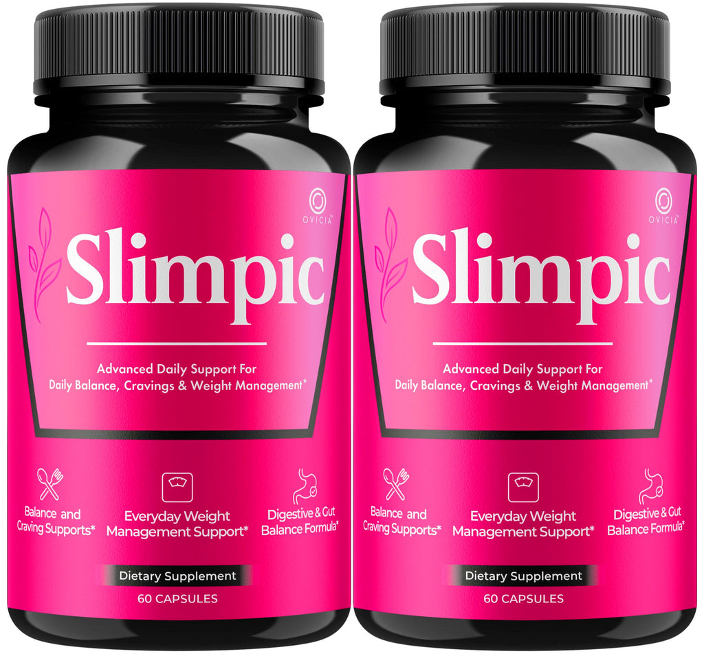 (2 Pack) Slimpic Capsules - Official Slimpic Pills Advanced Premium Formula Support Maximum Strength, All Natural Ingredients Vitamins for Overall Health & Wellness Reviews, 120 Capsules for 2 Months