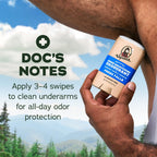Dr. Squatch Natural Men’s Deodorant, Aluminum Free Deodorant Men (3-Pack)