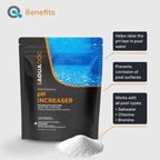 MAV AquaDoc pH Up for Swimming Pools - 5lb - pH Increaser for Pool Water - Sodium Carbonate Soda Ash for Swimming Pools - Pool Chemicals Made in the USA