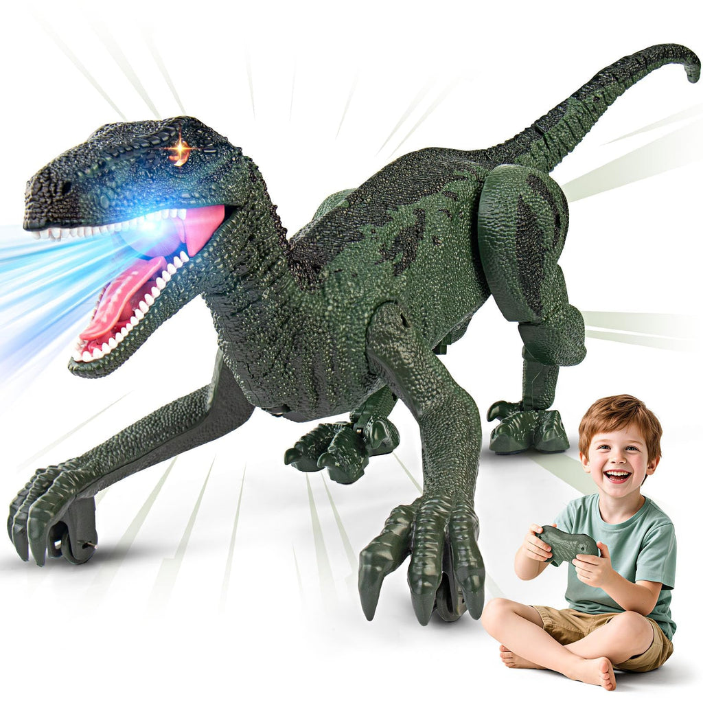 Dinosaur Toys for Kids, 2.4GHz Remote Control Dinosaur with Walking