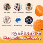 DREAVIO 90 Count Magnesium Glycinate Gummies w/Ashwagandha Supplement - Sugar Free Zinc Magnesium Glycinate Supplement Ashwagandha Gummies for Adults Orange Flavor