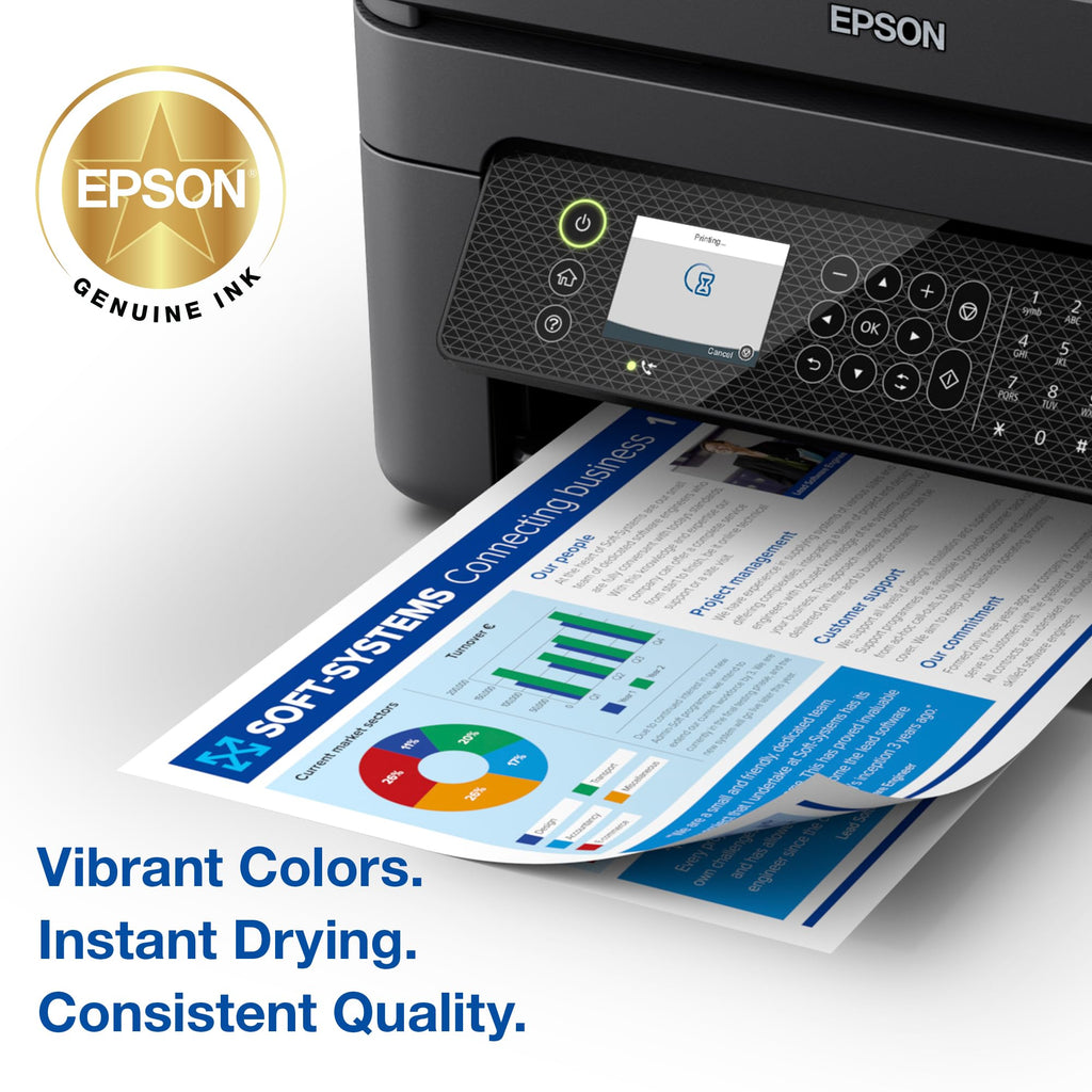 Epson 232 Claria Ink Standard Capacity Black & Color Cartridge Combo Pack (T232120-BCS) Works with Workforce WF-2930, 2950 and Expression XP-4200, 4205