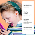 Loop Engage Kids 2 Ear Plugs (6-12yrs) – Reusable Everyday Noise Relief for Kids | Kids Earplugs for Focus, Anxiety, Stress, School, Home, Playtime – 16 dB Noise Reduction Ear Plugs