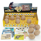 Dan&Darci Dig a Dozen Dino Egg Kit for Kids - Dinosaur Toys Gift 3-12 Year Old - 12 Eggs & Surprise Dinosaurs - Basket Stuffers - Science STEM Activities - Boy Toy Party Gifts for Boys & Girls