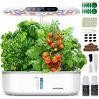 Ahopegarden Hydroponics Growing System: 12 Pods with Smart Env.Detection