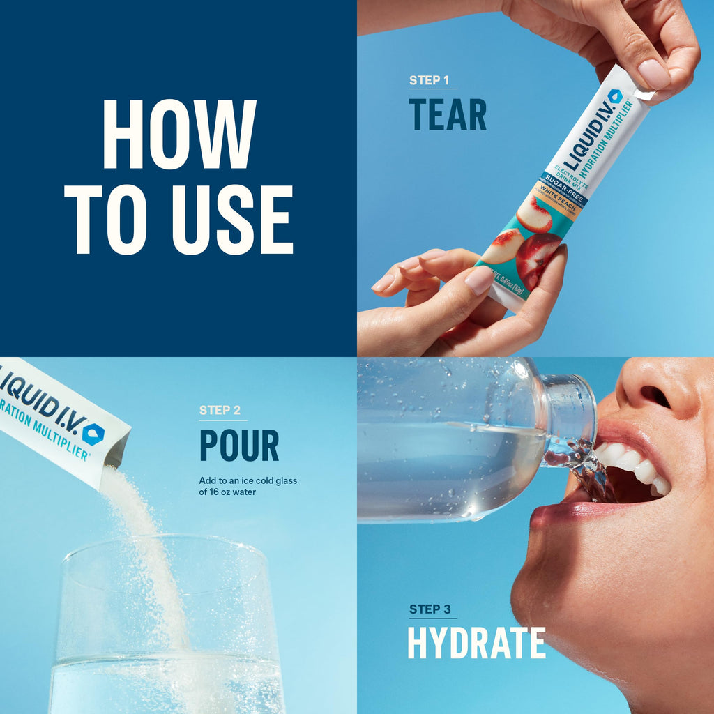Liquid I.V.® Hydration Multiplie® Sugar-Free - Ring Pop Cherry | Electrolyte Powder Drink Mix | 1 Pack (14 Servings)