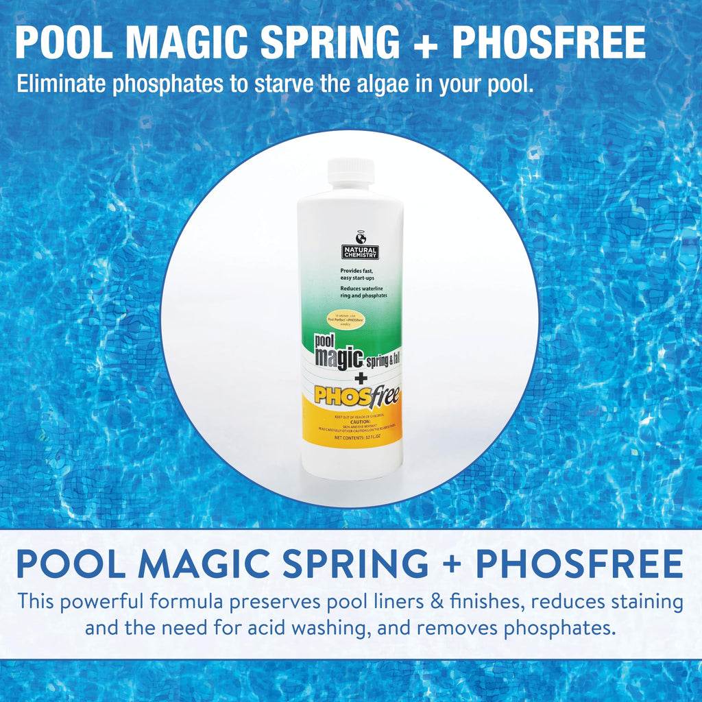 Doheny's Master Pool Opening Kit | Made in USA | Start-Up Chemicals for Pools | Includes Ultimate Kit, Natural Chemistry, Metal Out, Clarifier, Spring Control & Super Shock | Treats 30,000 Gallons