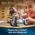 LEGO Harry Potter Hagrid & Harry's Motorcycle Ride Building Toy - Kids Motorcycle Toy for Boys and Girls, Harry Potter Fans, Ages 9+ - Gift Idea for Birthdays - 76443