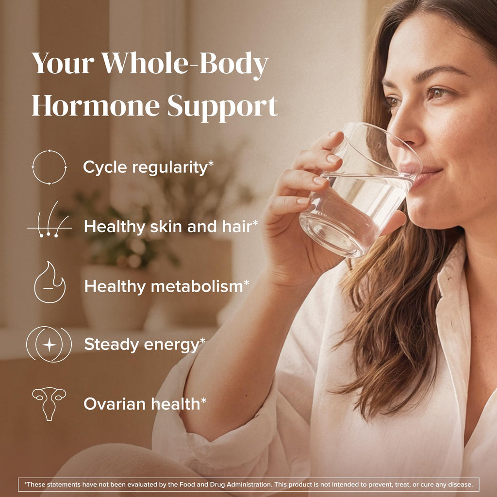 BariMelts OvaSync - Hormone Balance & Ovarian Support Supplement for Women - Clinically Studied Berberine Phytosome for Metabolic Support, Cycle Regularity & Ovarian Health - 60 Smooth-Coated Caplets