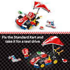 LEGO Super Mario: Mario Kart Standard Kit - Collectible Toy Building Set for Kids, Boys and Girls, Ages 7+ - Nintendo Mario Kart Toy for Fans - Gift Idea for Birthdays - 72032