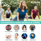 Aclivia - Organic Irish Sea Moss Capsules with Bladderwrack & Burdock Root - 102 Minerals Sea Moss Supplement - Thyroid Support, Immune Boost - Non-GMO (60 Count)