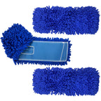 KLEEN HANDLER 36" Microfiber Dust Mop Head Replacement, Large, 3 Pack