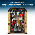 LEGO Harry Potter Book Nook: Hogwarts Express Building Set - Bedroom Shelf Decor for Boys, Girls, & Fans, Ages 10+ - Collectible Harry & Ron Minifigures - Gift for Christmas - 76450