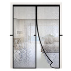 RELIANCER Magnetic Thermal Insulated Door Curtain,Waterproof EVA Door Cover,Fit Doors Size Up to 38"x82",Temperature Protection Insulated Doorway Curtain Partition,Patio Self-Closing Doors Net Screen