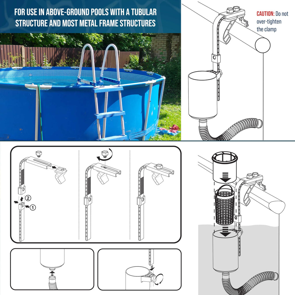 Skimmer Frame Pool U.S. Pool Supply Pool Skimmer - Above Ground Pool Skimmer, Floating ...