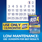 Rid-X Septic Tank Treatment Enzymes,3 Month Supply Septi-Pacs,3.2oz,(Pack of 2)