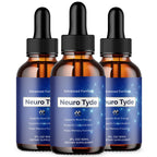 (3 Pack) Neuro Tyde Drops, Official NeuroTyde Memory and Focus Support Supplement, Advanced Overall Health and Wellness Vitamin with Maximum Strength Ingredients Supporting Brain Health (90 Servings)