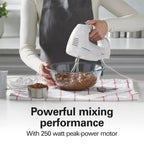 Hamilton Beach 6-Speed Electric Hand Mixer With QuickBurst and Bowl Rest