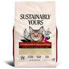 Sustainably Yours Natural Cat Litter, Mixed-Grain Formula, Exceptional Clumping & Odor Control, Virtually No Dust, Easy to Scoop, Corn & Cassava Plant-Based, Unscented, 10 lbs