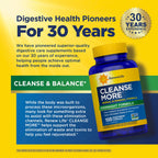 Renew Life Detox Cleanse More, Reduces Bloating and Restores Regularity, Overnight Constipation Relief, Soy, Dairy and gluten-free, 100 Capsules