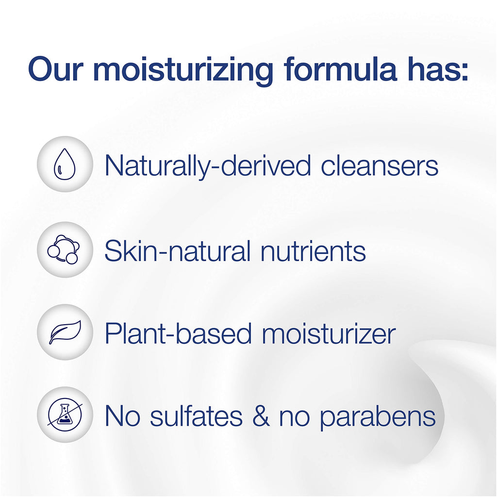 Dove Body Wash For Softer and Smoother Skin Sensitive Skin Hypoallergenic and Sulfate Free Body Wash 22 oz, 4 Count