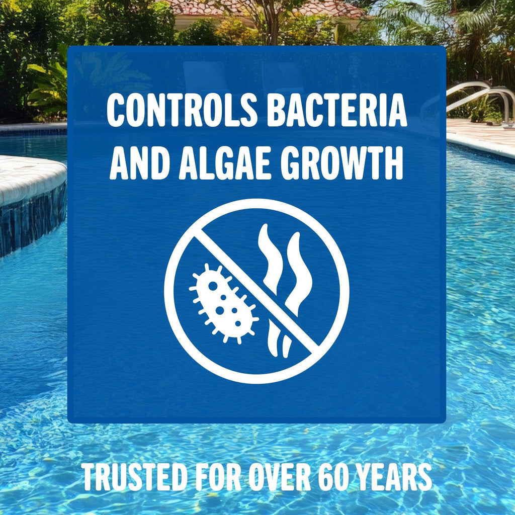 Leslie's 3 Inch Stabilized Chlorine Tablets for Sanitizing Swimming Pools - Individually Wrapped, Slow Dissolving - 90% Available Chlorine - 99% Tri-Chlor - 10 Pounds