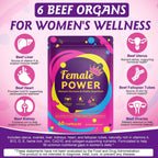 2 Pack Beef Organ Supplement for Women, Natural Grass Fed Beef Liver Capsules, Hormone Balance for Women, for Support Balance Hormones, Energy, & More and Menstrual Cycle,Skin Care