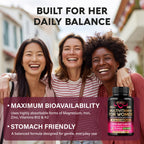 Multivitamin for Women - B-Complex | Whole Foods | Hair Growth Support | Digestion & Metabolism | Iron - 47in1 Womens Multivitamin - Bioavailable & Gentle on Stomach - Made in USA - 90 Capsules