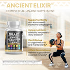 Clean Nutraceuticals Shilajit Supplement for Men with Sea Moss, Tongkat Ali, Ashwagandha, Boron, Zinc, CoQ10, PQQ - Fulvic Acid Capsules - Energy Support - 90 Count - Resin, Gummy & Powder Alternative