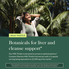 Gaia Herbs Milk Thistle - Liver Supplement & Cleanse Support for Helping to Maintain Healthy Liver Function* - 120 Vegan Capsules (40 Servings)