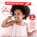 Jack N' Jill Natural Kids Toothpaste - Strawberry & Banana - Organic, Gluten Free, Vegan, BPA Free, Fluoride Free, SLS Free, Dairy Free - Making Toothbrushing Fun for Kids - 1.76 oz (Pack of 2)