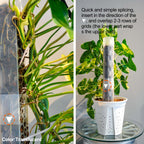 Haispring 8 Pack 17 Inch Plastic Moss Pole for Monstera
