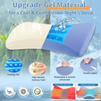 Poufs Lumbar Support Pillow for Bed Relief Back Pain: Lower Back Pillow for Sleeping - Memory Foam Waist Pillow - Back Wedge Bolster Pillow for Side, Back&Stomach Sleepers - Bed Rest Pillow