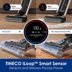 Tineco Floor ONE S5 PRO 2 Cordless Wet Dry Vacuum Smart Hardwood Floor Cleaner Machine, One-Step Cleaning Mop for Sticky Messes and Pet Hair, LCD Display, APP, Voice Guide with Ultra Mode