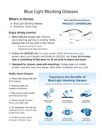 FREEZE2TRIM Clarity Blue Glasses for Women and Men Clarity Blue Light Glasses For Reading Eye Strain from Screen Computer Gaming Eye Glasses with Clear Frame & Travel Case