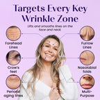 LumiDew Smile Line & Anti Wrinkle Patches - Face Tape for Wrinkles, Forehead & Lips | Japanese Face Tape Lifting & Anti Wrinkle Tape for Face | Forehead Wrinkle Patches Overnight