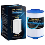 POOLPURE Replacement Filter for PMAX50P4, Unicel 5CH-35,Filbur FC-0300, Baleen AK-90109, Excel Filters XLS-526, Darlly 50353, Pure N Clean PC-0300, SD-00780, SD-00650 Filter Cartridge (1 1/2" MPT)