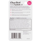 ChapStick Total Hydration Soothing Oasis Moisturizing Lip Balm Tube, Lip Balm for Lip Care - 0.12 Oz