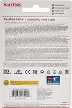 SanDisk 32GB Ultra® microSDHC 120MB/s A1 Class 10 UHS-I