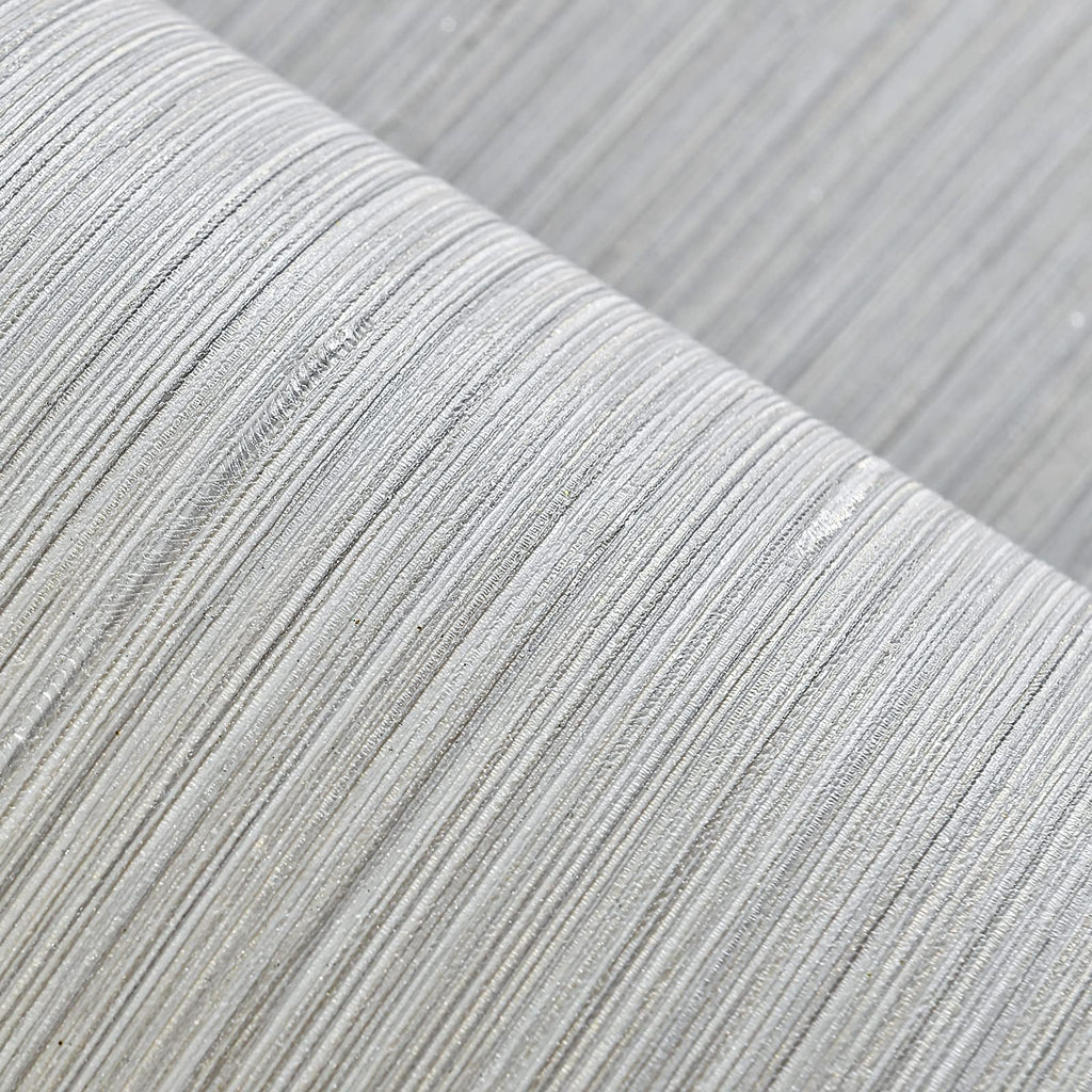 Haimin Grasscloth Wallpaper Textured 24in X 393in Fabric Contact Paper Wall Paper Textured Linen Peel and Stick Self-Adhesive Thick Vinyl Embossed Film Wallpaper (Beige Grey)