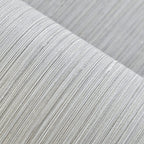 Haimin Grasscloth Wallpaper Textured 24in X 393in Fabric Contact Paper Wall Paper Textured Linen Peel and Stick Self-Adhesive Thick Vinyl Embossed Film Wallpaper (Beige Grey)