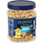 PLANTERS Deluxe Salted Whole Cashews, Plant Based Protein, 26 Oz (1 Ct)