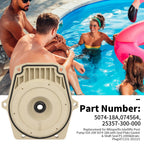 25357-300-000 074564 Seal Plate Fits for Whisperflo and Intelliflo Pool Pump 074564, Seal Plate Gasket & Shaft Seal PS-1000 Included
