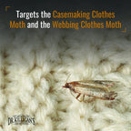 Dr. Killigan's Premium Clothing Moth Traps with Pheromones (Black, 6 Traps)