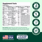Vegan Multivitamin for Men and Women with Vitamins, Chelated Minerals, Vitamin D, B12, C, A & Zinc for Energy, Focus and Immune Health – Premium Womens and Mens Multivitamins & Multiminerals – 90 Tabs