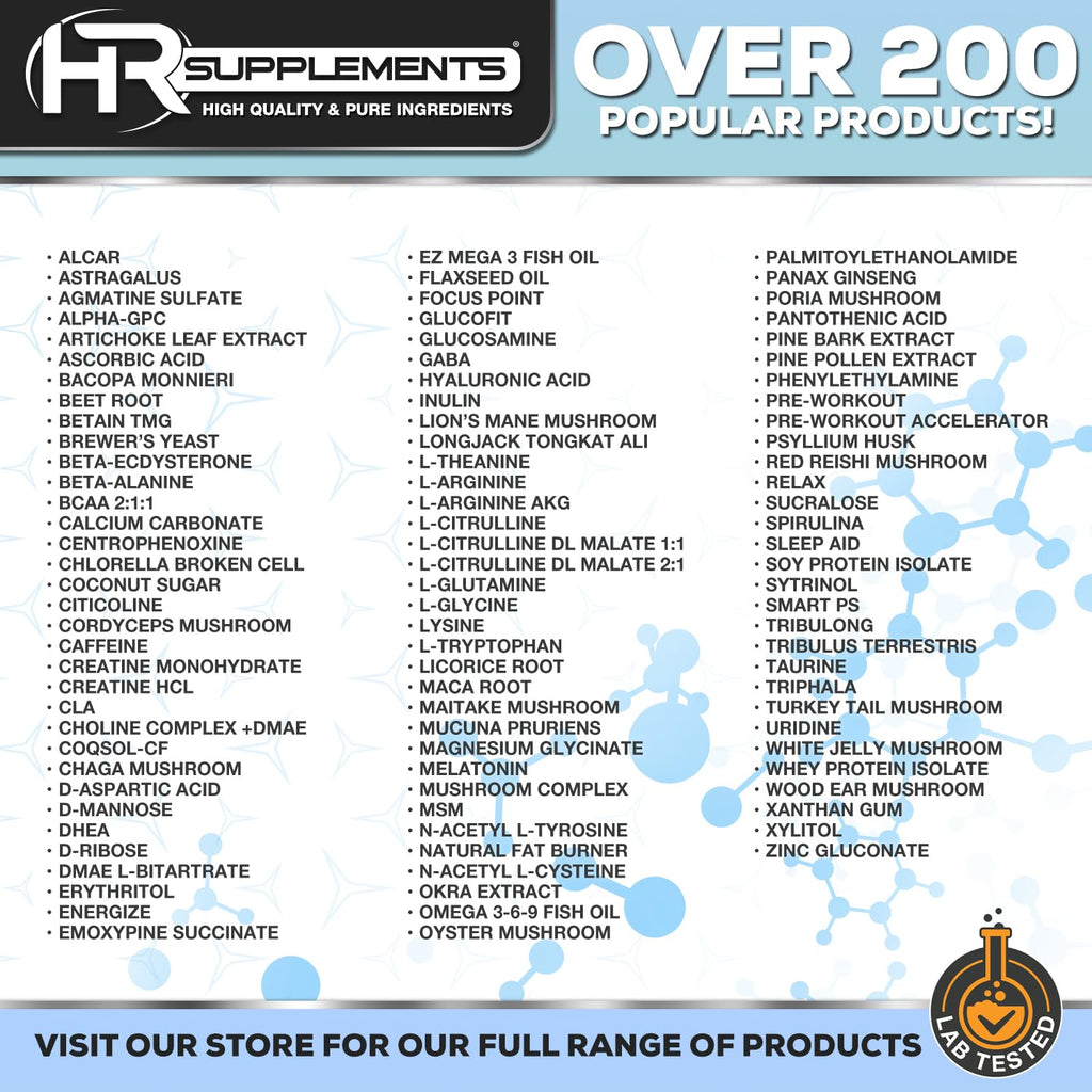 HARVEST NATURALS Palmitoylethanolamide Powder | Pea 400mg Scoop | 30 Gram (1.05 Ounces) | Supports Overall Wellness & Comfort