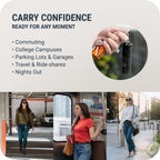 SABRE Pepper Spray with Quick Release Keychain for Self Defense